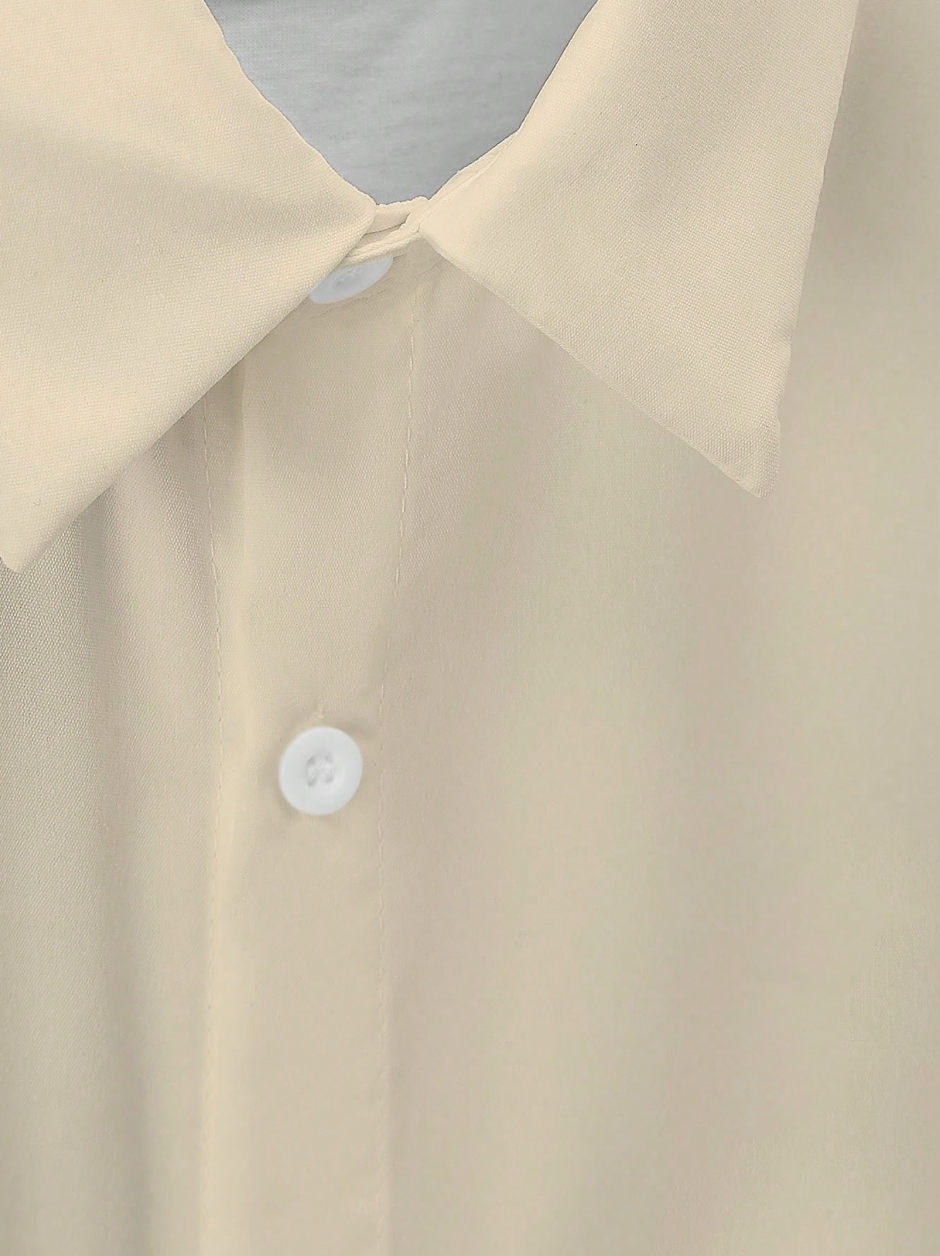 Vintage Print 2-Piece Shirt & Shorts Set