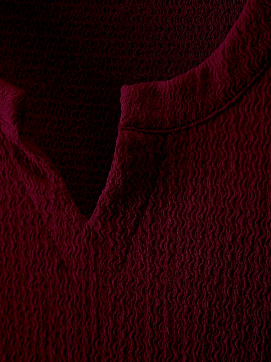 Solid V-Neck Tank Top