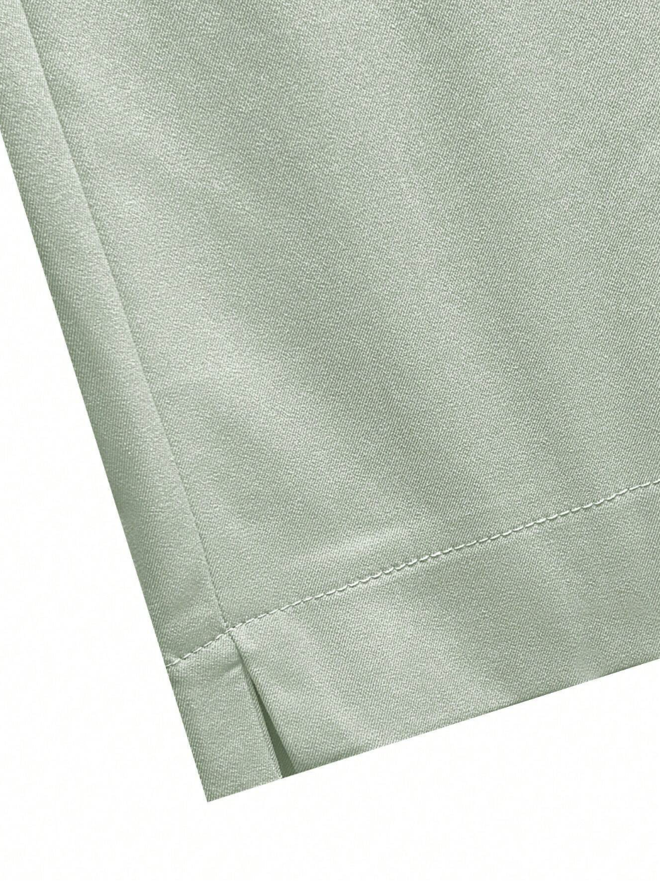 Casual Solid Pocket Shorts