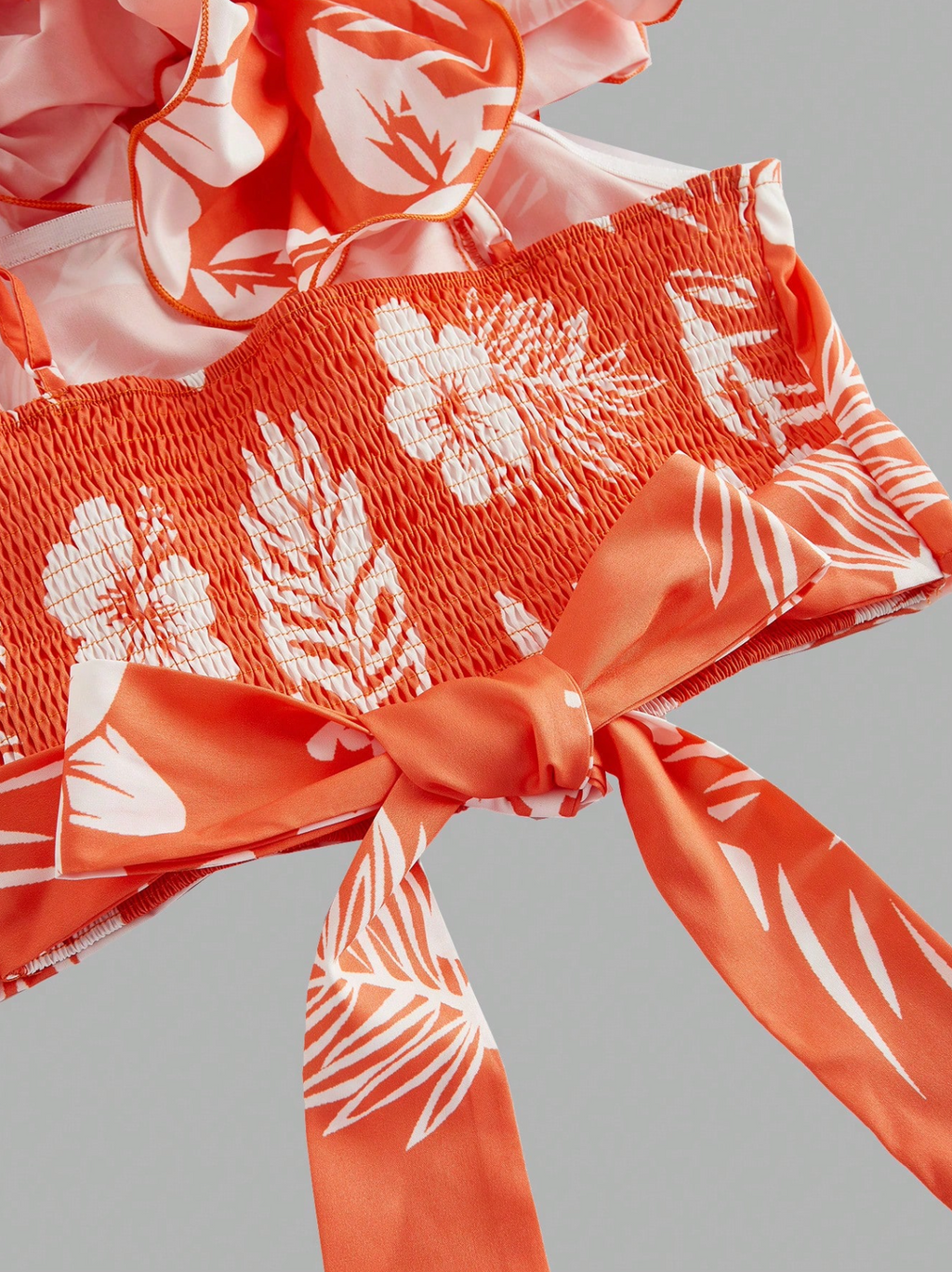 Sunset Island Ruffle Blouse